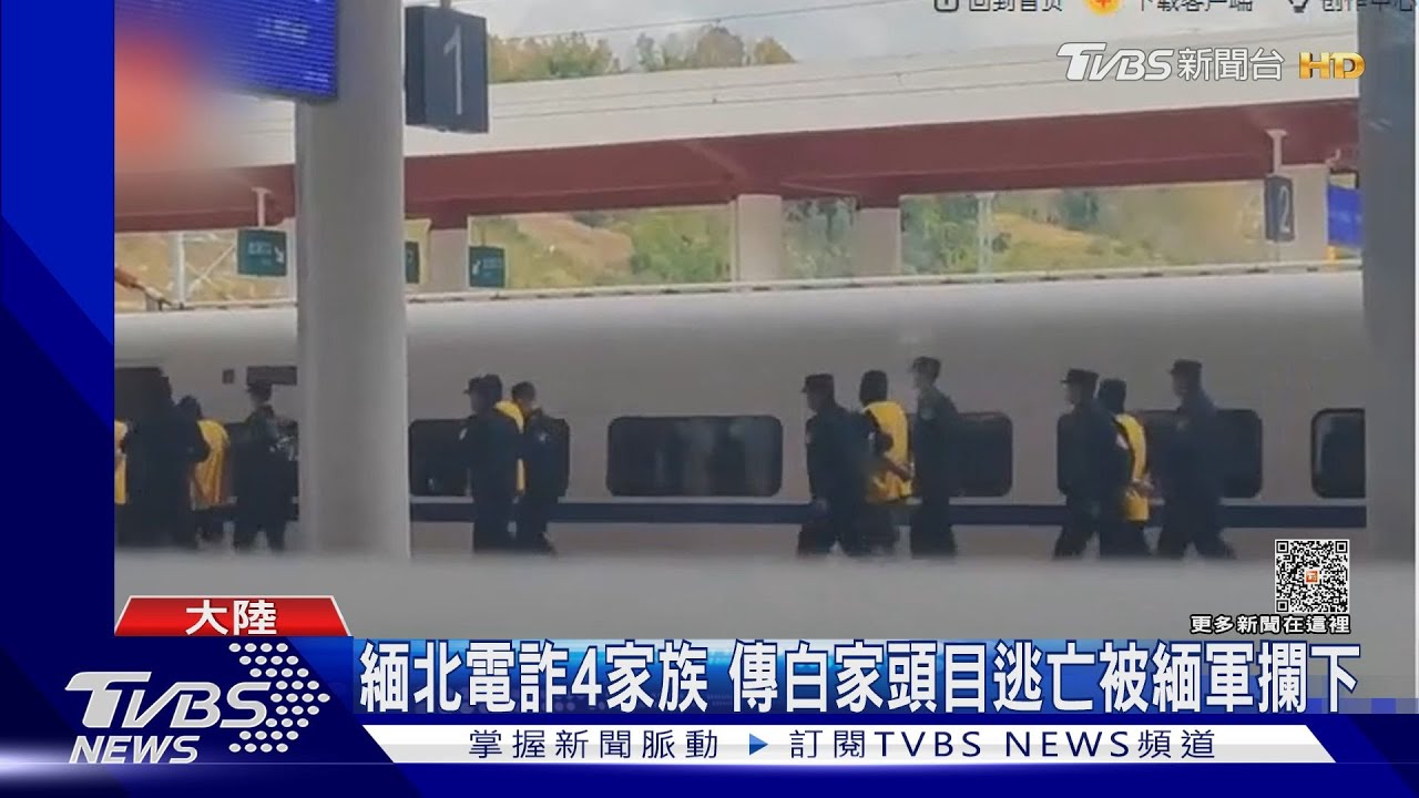 驚人畫面曝光！　押解大量陸籍電詐犯搭高鐵