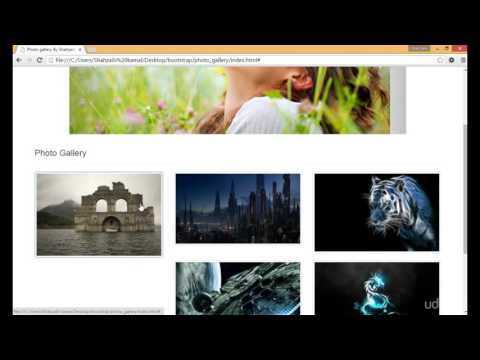 Bootstrap training Part 45 -  Creating Thumbnails (1-65)