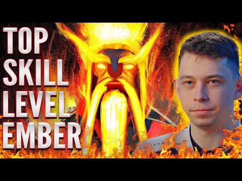 NISHA Show Super High Level Skill With EMBER SPIRIT And Leave To The Enemies No Chance | Dota 2