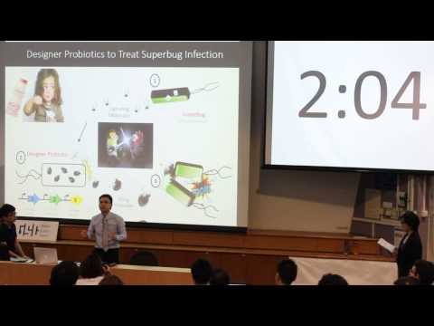Runner up- 3MT@NTU- Designer Probiotics to Treat Superbug Infection
