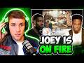 JOEY FLIPS TUPAC TO DISS RAY VAUGHN Crashout Dummy FIRST REACTION