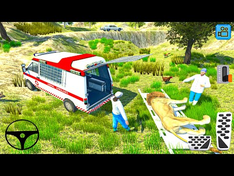Animals Ambulance Driving Games 2021 - Best Crazy Ambulance Simulator - Android Gameplay