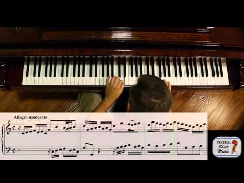 Piano Lesson - How to approach Bach's Two Part Inventions - Part 1