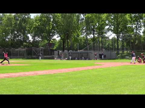 honkbalwedstrijd Erik en Arthur