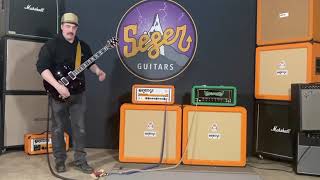 Video thumbnail for ORANGE ROCKERVERB vs GREEN MATAMP GT1 Amp Shootout! by Seger Guitars