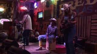 Johnny B. Goode~Back Road Drifters featuring Jessica Munn on lead blues guitar
