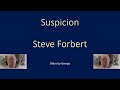 Steve Forbert   Suspicion V1  KARAOKE