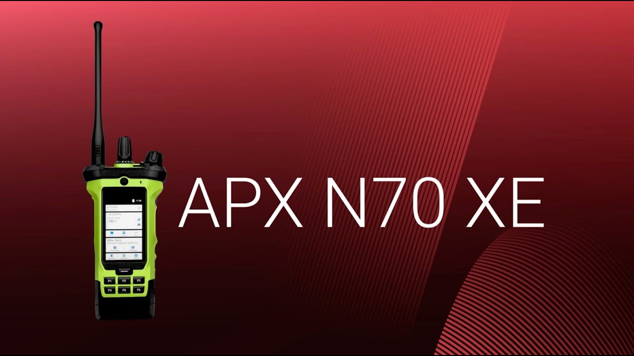 APX N70 XE Single-band P25 Smart Radio