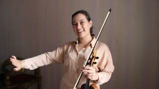 Como hacer que el arco vaya recto en el violin