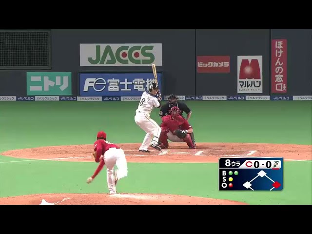 【8回表】ファイターズ・西川 猛打賞の活躍でチャンスメイク!! 2015/3/18 F-C