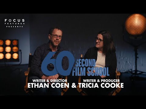 Thumbnail of the video: Ethan Coen & Tricia Cooke On Driving A Story Through Comedy