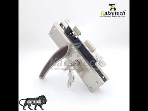 Kaizetech wengy mortise handle zinc, for door fitting