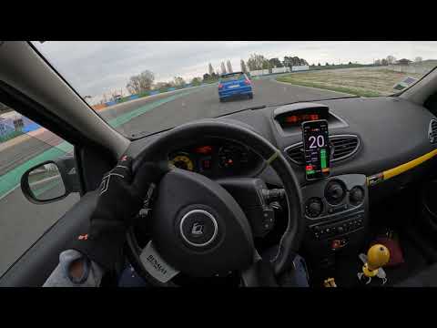 CLIO 3 RS VS 206 RC A MAGNY COURS F1 🔥