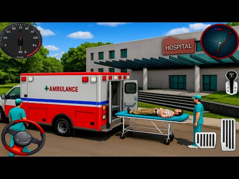 911 Ambulance Rescue Simulator – Emergency City Driving 3D Game 🚑🚨
