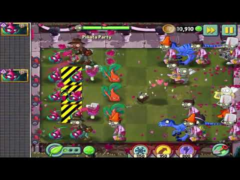 Piñata Party #1 Blooming Heart (speed up) | Plant Vs Zombies 2