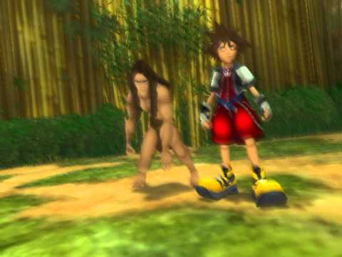 Kingdom Hearts, English cutscene: 76 - Sabor Defeated - HD 720p