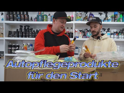 Gabriel`s Einstieg in die Aufbereitung Teil 2 - Wir packen aus - Autopflegeprodukte für den Start