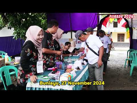 PELAKSANAAN PEMUNGUTAN SUARA PILKADA 2024 DESA BUNIAYU