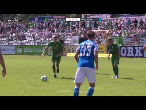 Bury und Jäpel schießen Chemie Leipzig zum Sieg gegen Hansa II | Sport im Osten | MDR