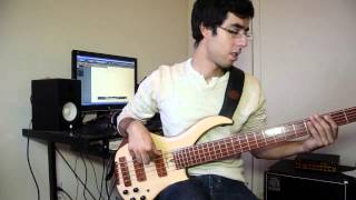 Move - Hiromi (bass cover)