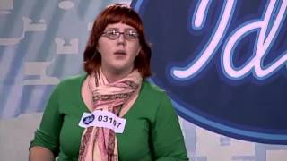 Terrible audition by Florentina singing I Say a Little Prayer - Audition - Season 3