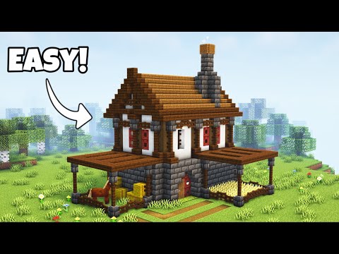 SamKingCraft - Minecraft: Medieval House Tutorial🏠🛠️