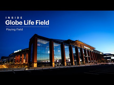 Inside Globe Life Field in Arlington: Playing Field