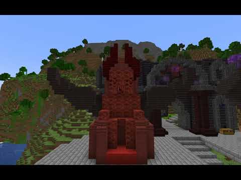 Minecraft Demon Statue - WARNING: Trypophobia