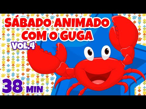 Sábado Animado com o Guga Vol. 4 - Giramille 38 min | Desenho Animado Musical