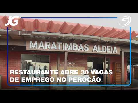 RESTAURANTE ABRE 30 VAGAS DE EMPREGO NO PEROCÃO