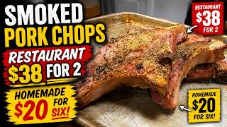 SMOKED PORK CHOPS - CHEAPER AT HOME!
