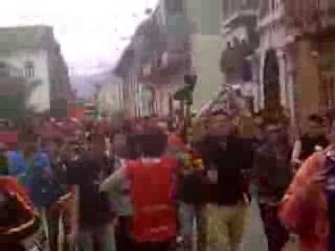 "Previa: Segunda Parte - Al D. Cuenca le salvo la gente" Barra: Cronica Roja &bull; Club: Deportivo Cuenca