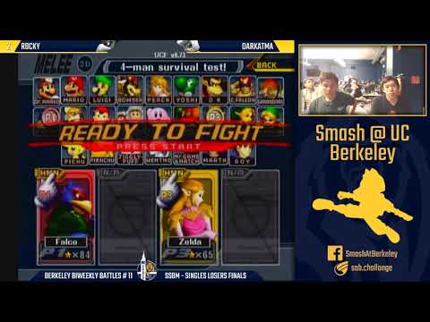 Berkeley Biweekly Battles #11 - Melee Singles Losers Finals: Rocky vs Darkatma