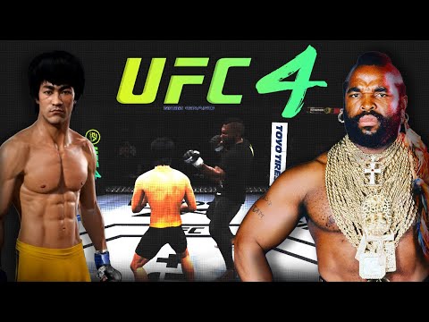 Bruce Lee vs. Mister T - EA sports UFC 4 | rematch