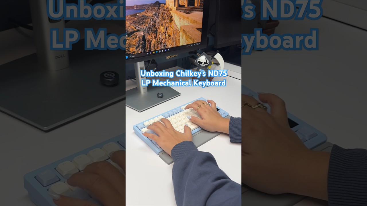 Unboxing Chilkey's ND75 LP Mechanical Keyboard