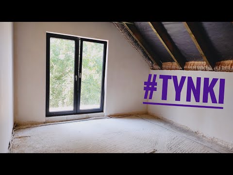 Budowa domu w nefrisach 2g2. Tynki gipsowe maszynowe #budowadomu, #tynkigipsowe, #dolinanidy