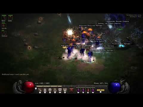 Diablo 2 Resurrected | 300 MF Necro Solo Farms
