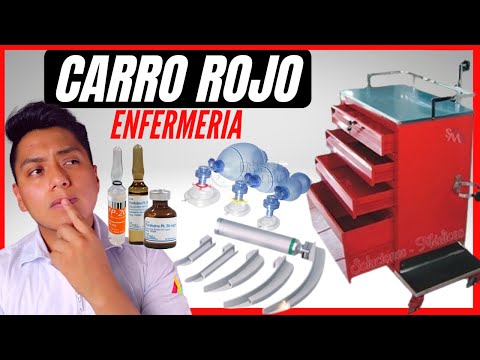 🔥RED CAR-CARDIOPULMONARY RESUSCITATION/SUPPIES/EQUIPMENT🔥Explained for students