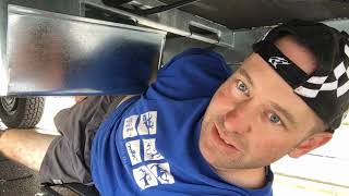 How to install an additional water tank to a Jayco Caravan