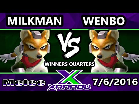 S@X 157 - Wenbo (Fox) Vs. OES | Milkman (Fox) SSBM Winners Quarters - Smash Melee