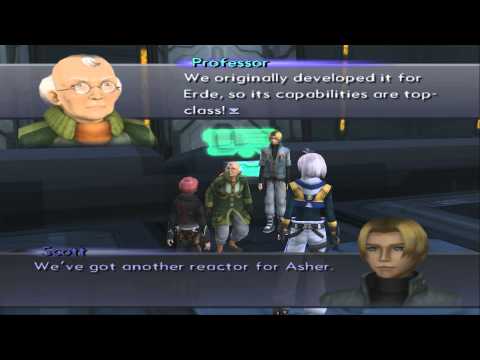 Xenosaga III HD Cutscene 166 - E.S. Asher (Labyrinthos E.S. Hangar) - JAPANESE - REGULAR MODE