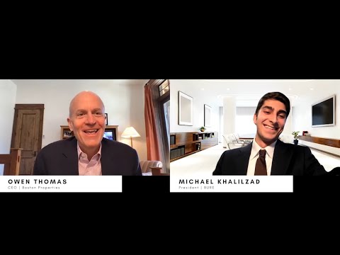 CEO of Boston Properties, Owen Thomas Discusses Real Estate, Leadership, ESG & His Early Career