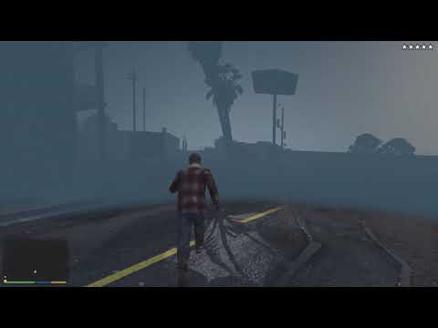 GTA 5 - Glitching into Snowy Los Santos ( Fresh Meat Mission Bug )
