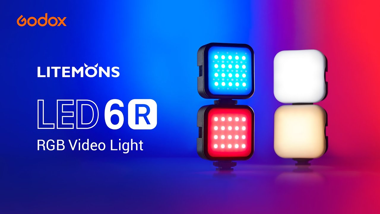 Godox LED6R Litemons LED RBG svetlo