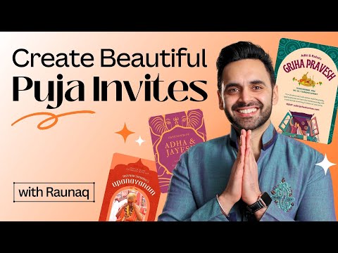 Celebrating Puja: Your Step-by-Step Guide to Invitation Design