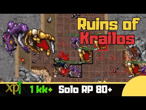 RP 80+ Nightmares of Krailos [Tibia Solo Paladin]
