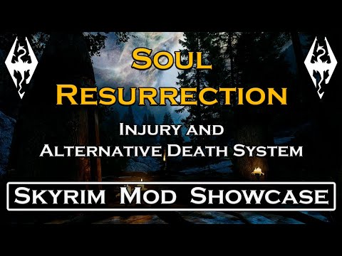 Skyrim Mod - Soul Resurrection: Injury and Alternative Death System