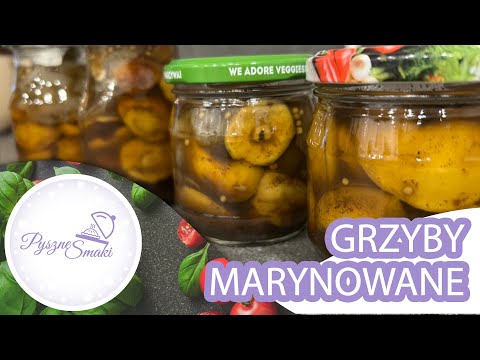 Grzyby leśne marynowane przepis