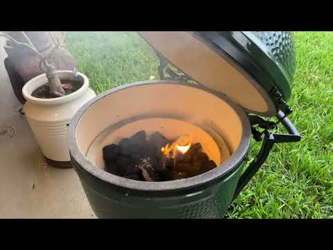 Big Green Egg: First Cook!!!