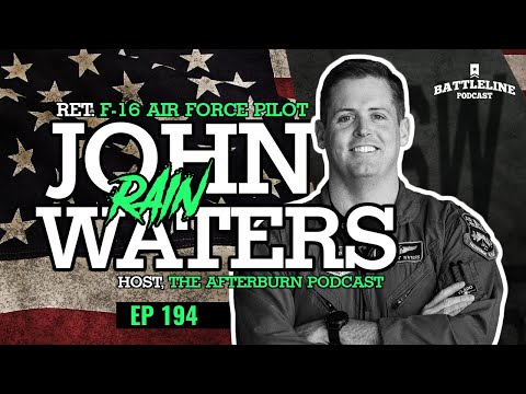 Talking Top Gun, Ukraine, & baseball w/ F-16 Pilot John "Rain" Waters | Ep. 194